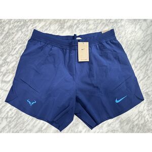 Nike Dri-FIT ADV Rafa Nadal 7” Tennis Shorts DV2881-492 Blue Men’s XL NEW